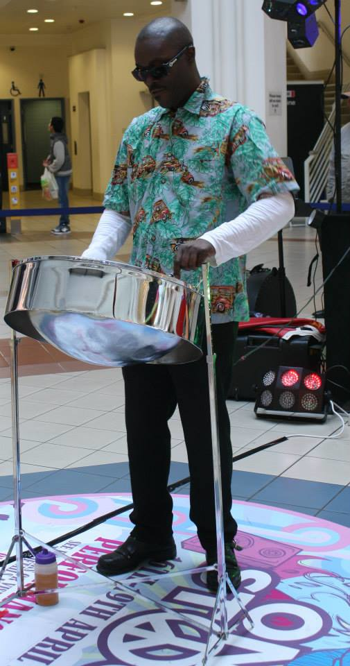 clive scott caribbean solo pan player