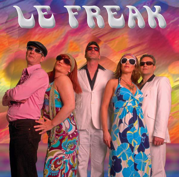 le freak 70s disco party band 2