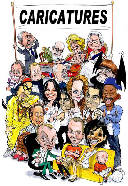 andy davey caricaturist uk